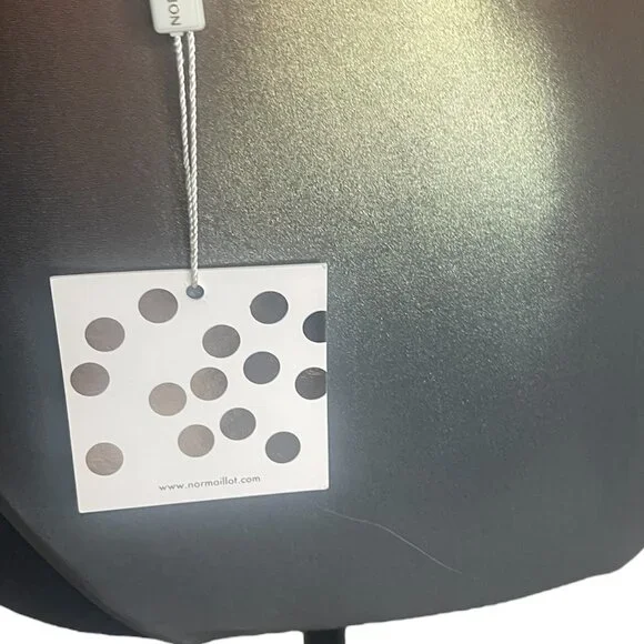 Normaillot  Orange Rainbow One Piece Swimsuit Shiny Orange & Gray Gradient - Picture 6 of 7